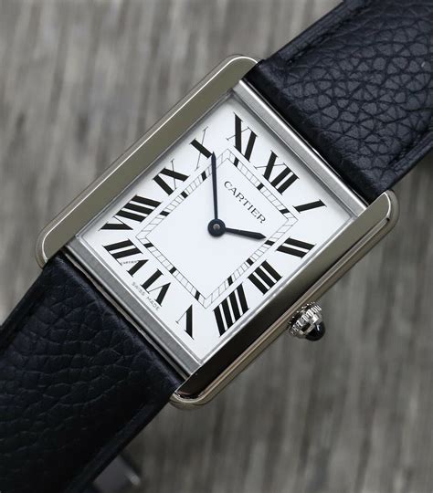 cartier tank men|cartier tank solo large model.